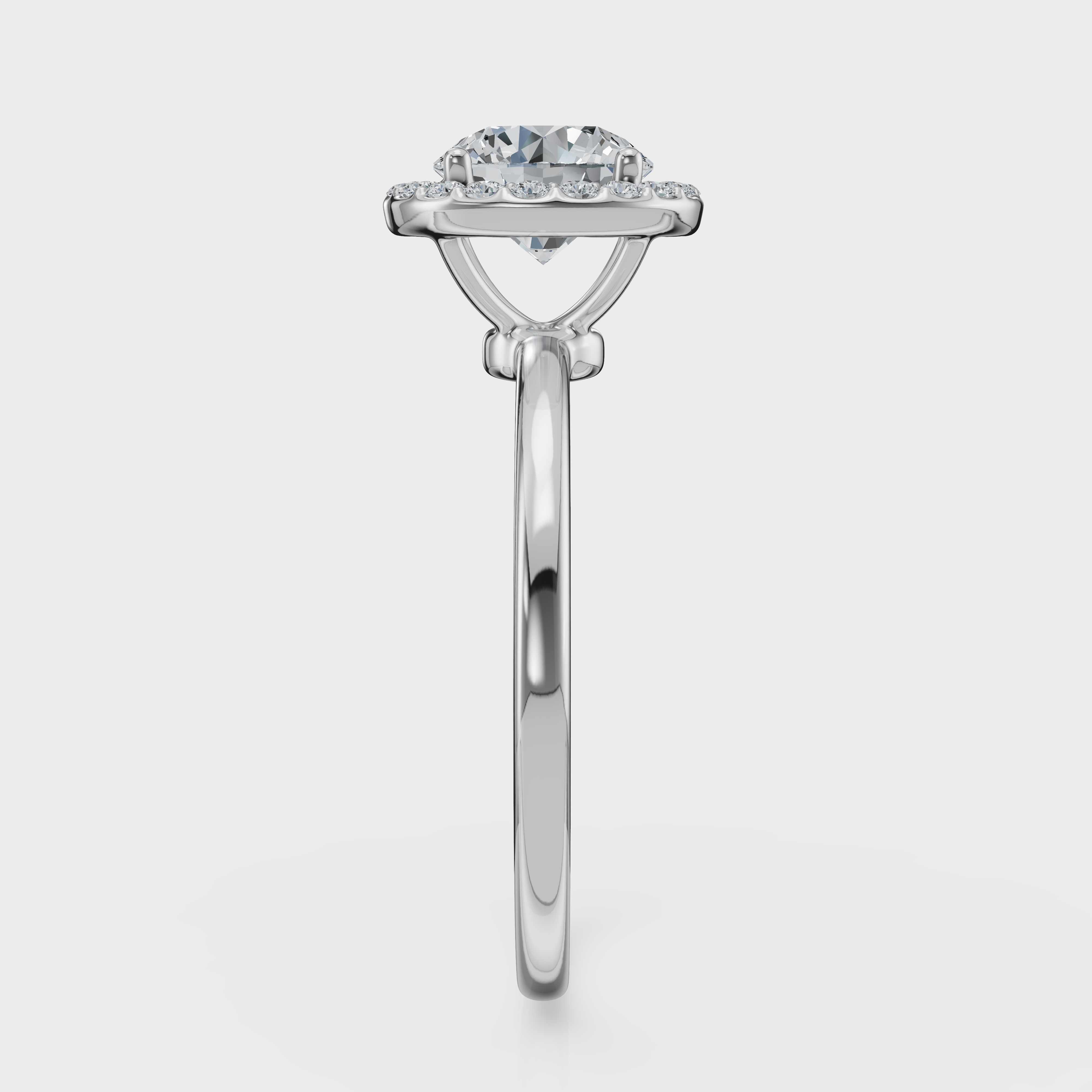 Round Cut Halo Ring– Diamonds