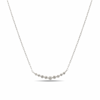 Linear Necklace – Mini Diamonds