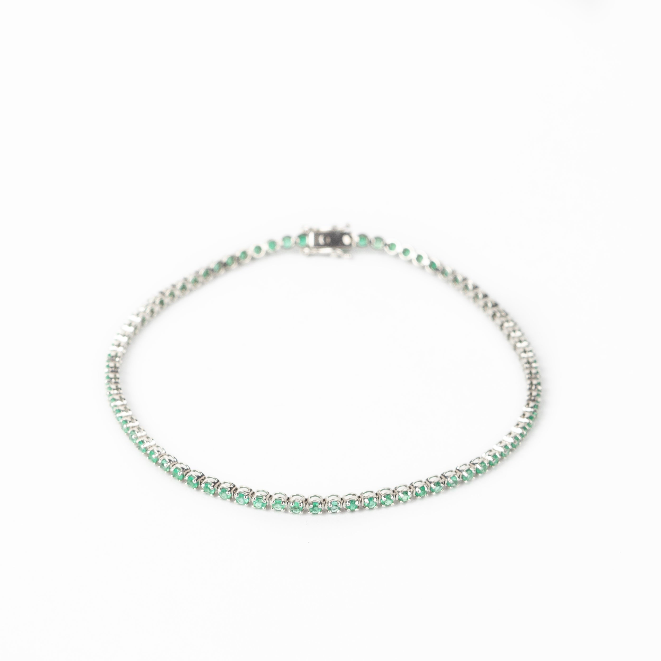 Emerald Tennis Bracelet