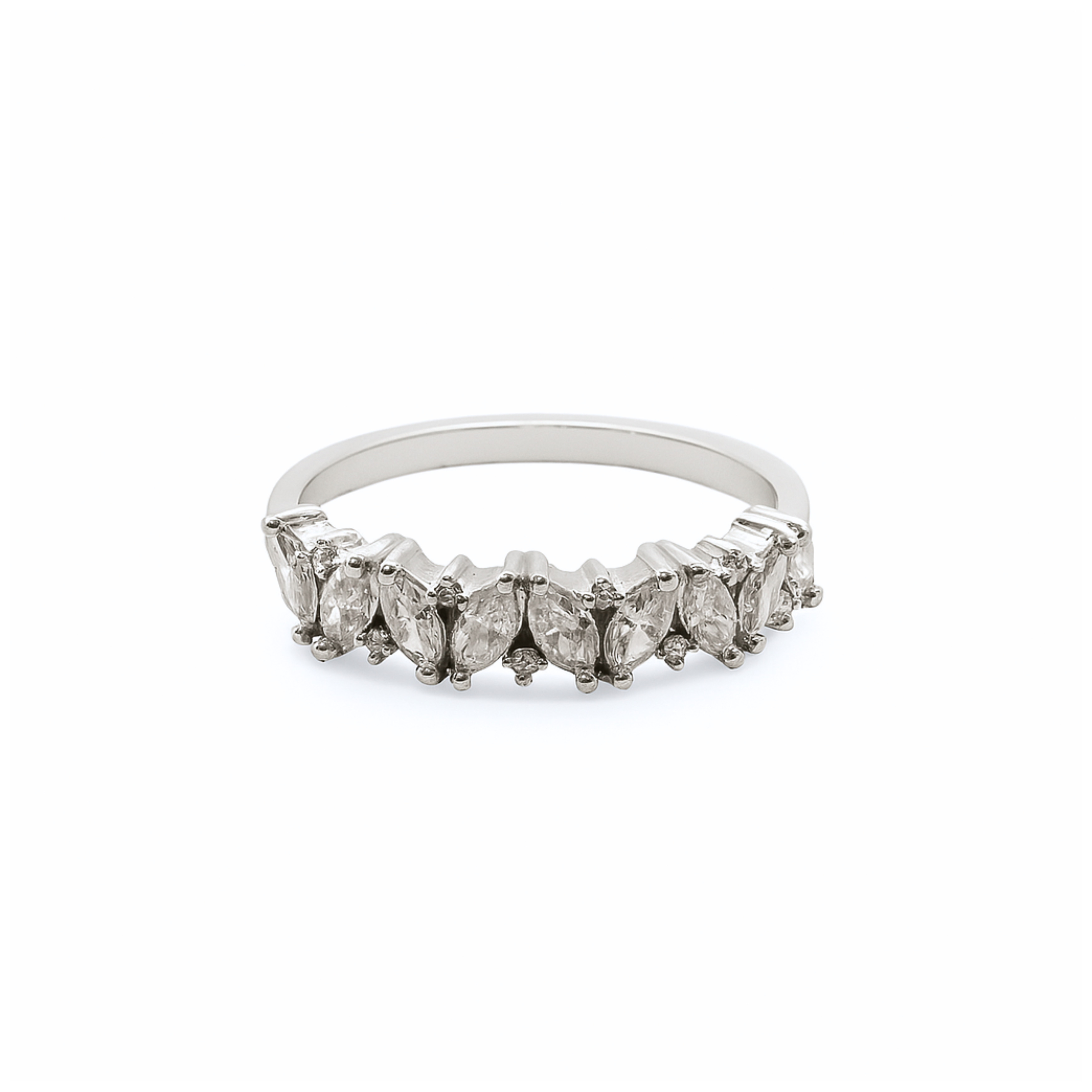 Marquise and Round Band – Diamonds