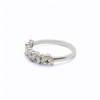 Marquise and Round Band – Diamonds