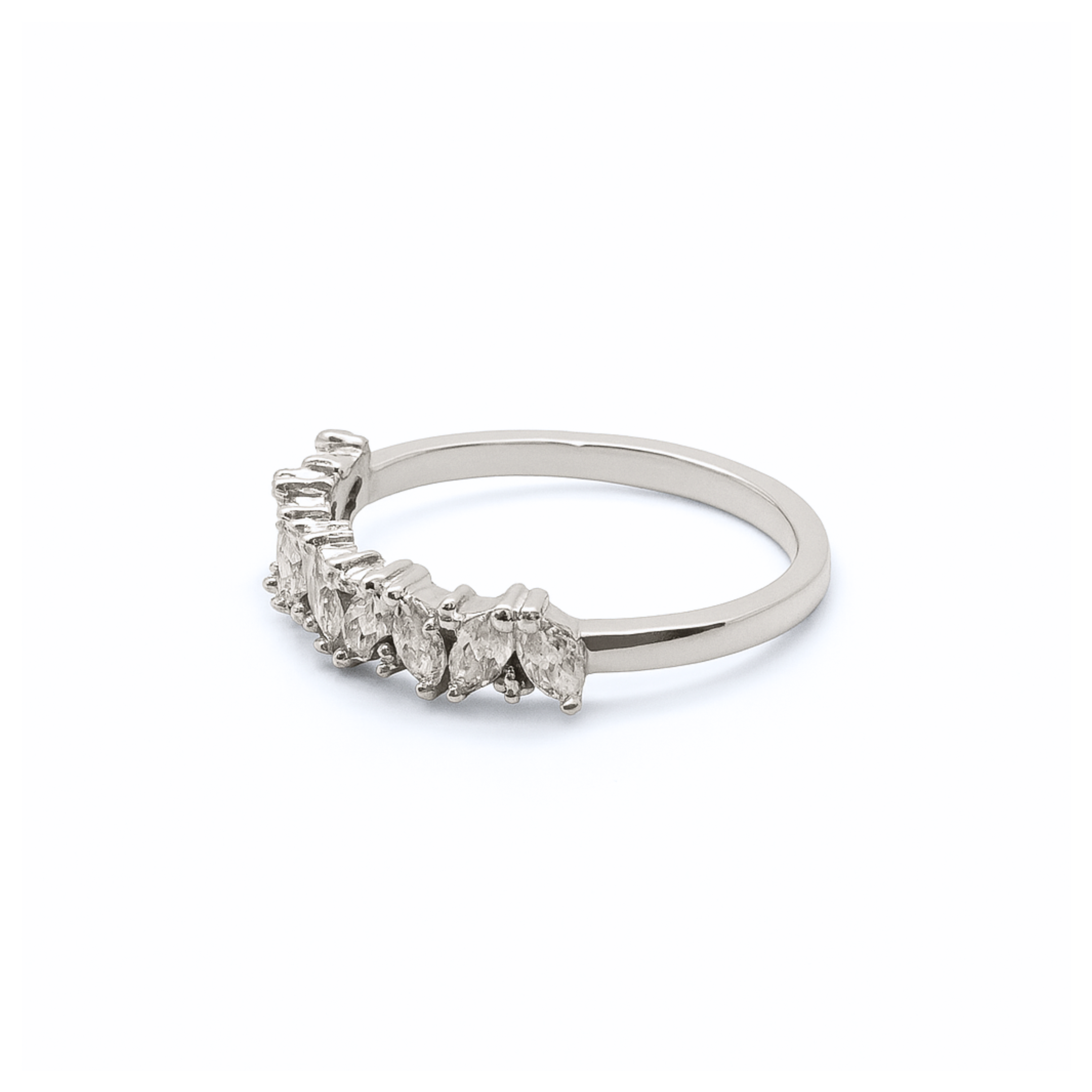 Marquise and Round Band – Diamonds