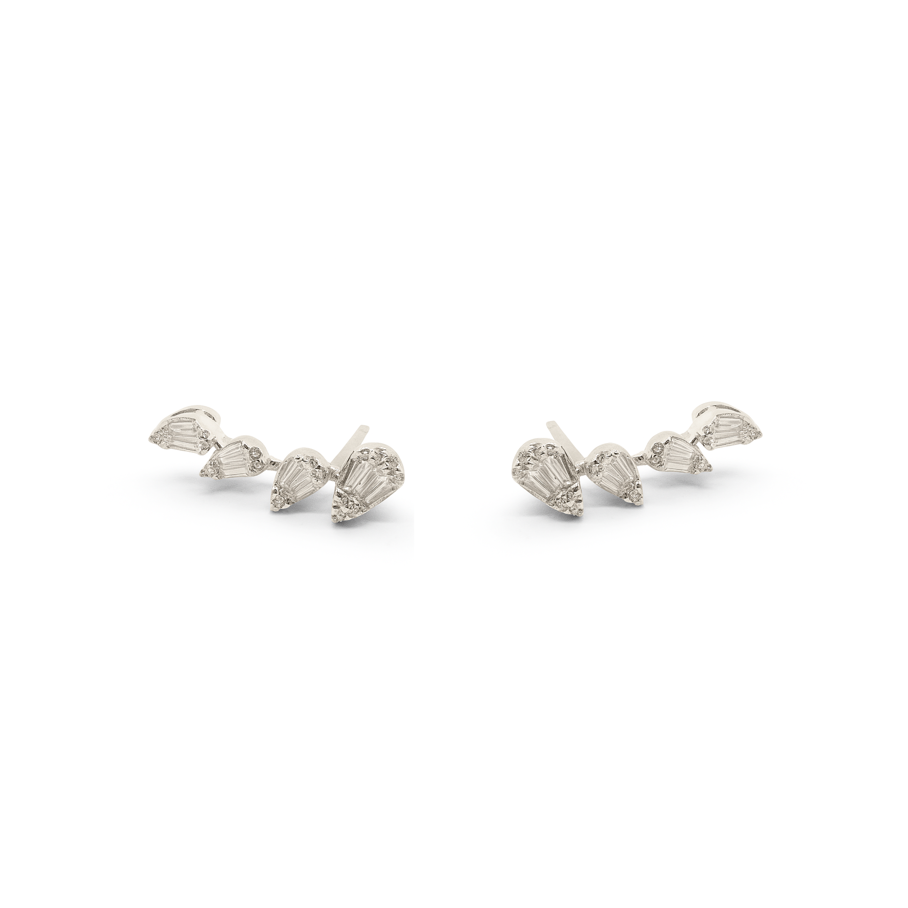 Illusion Pear Diamond Climbers