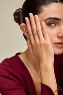 Diamond-Cut Bar Triple Band