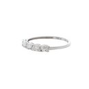 Pear & Round Band - Diamonds