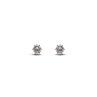 Round Diamond Studs