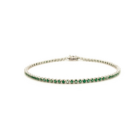 Emerald Tennis Bracelet