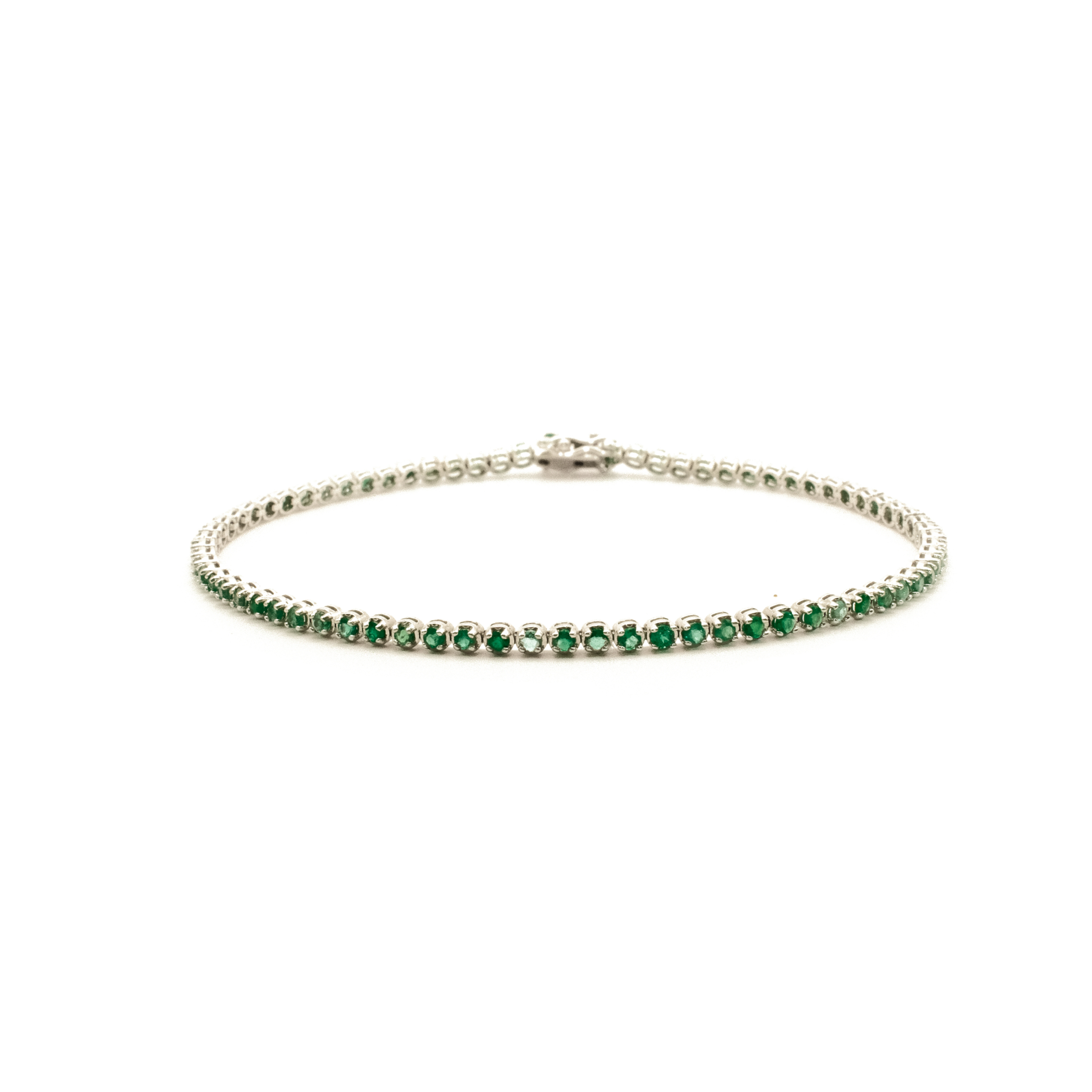Emerald Tennis Bracelet