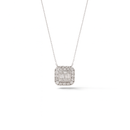 Princess Illusion Diamond Necklace
