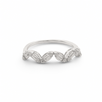 Marquise-Cut Illusion Ring – Diamonds