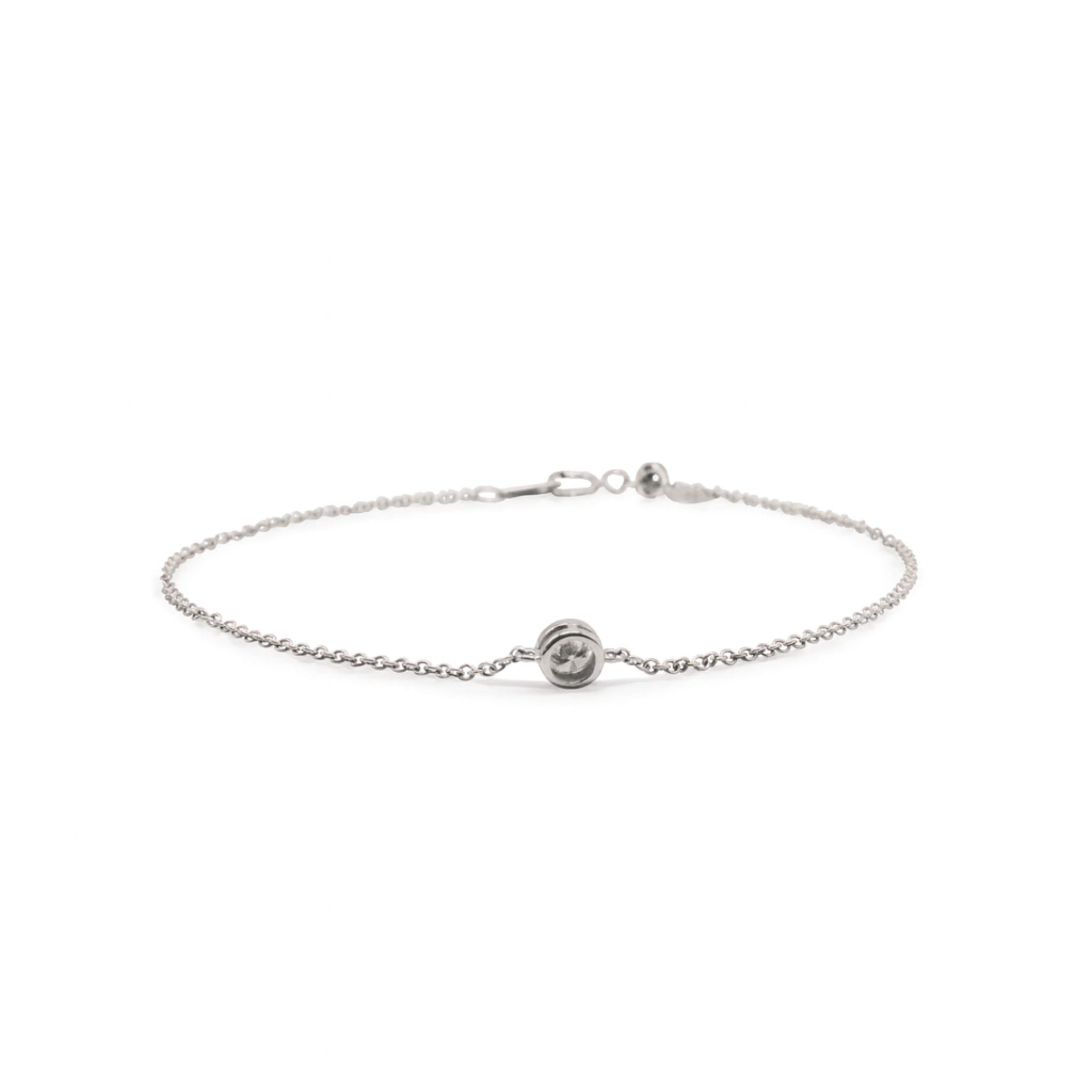 Solitaire Diamond Bracelet