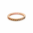 Eternity Rainbow Sapphire Ring