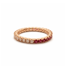 Eternity Band – Ruby & Diamond