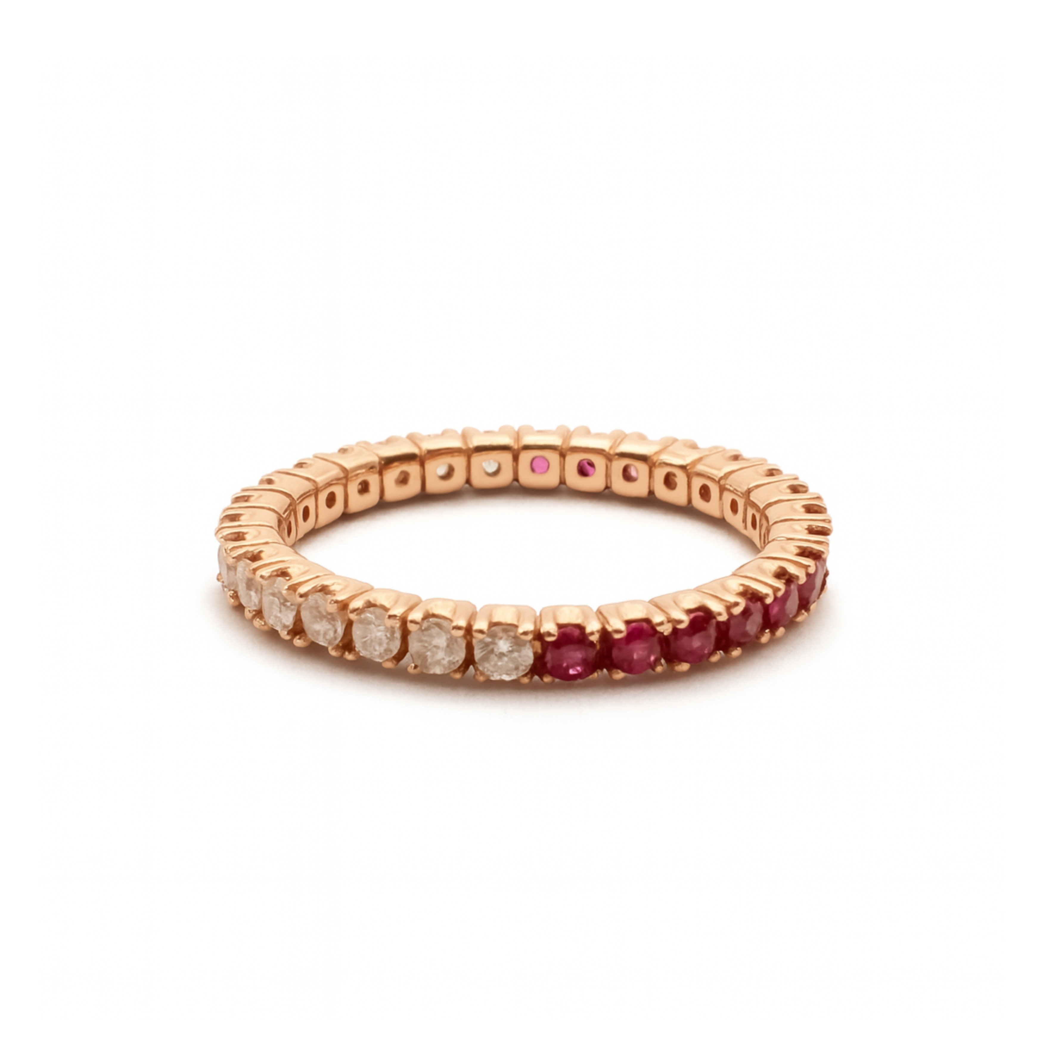 Eternity Band – Ruby & Diamond