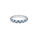Blue Diamond & Diamond Pyramid Band
