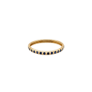 Flush Set Sapphire Thin Ring