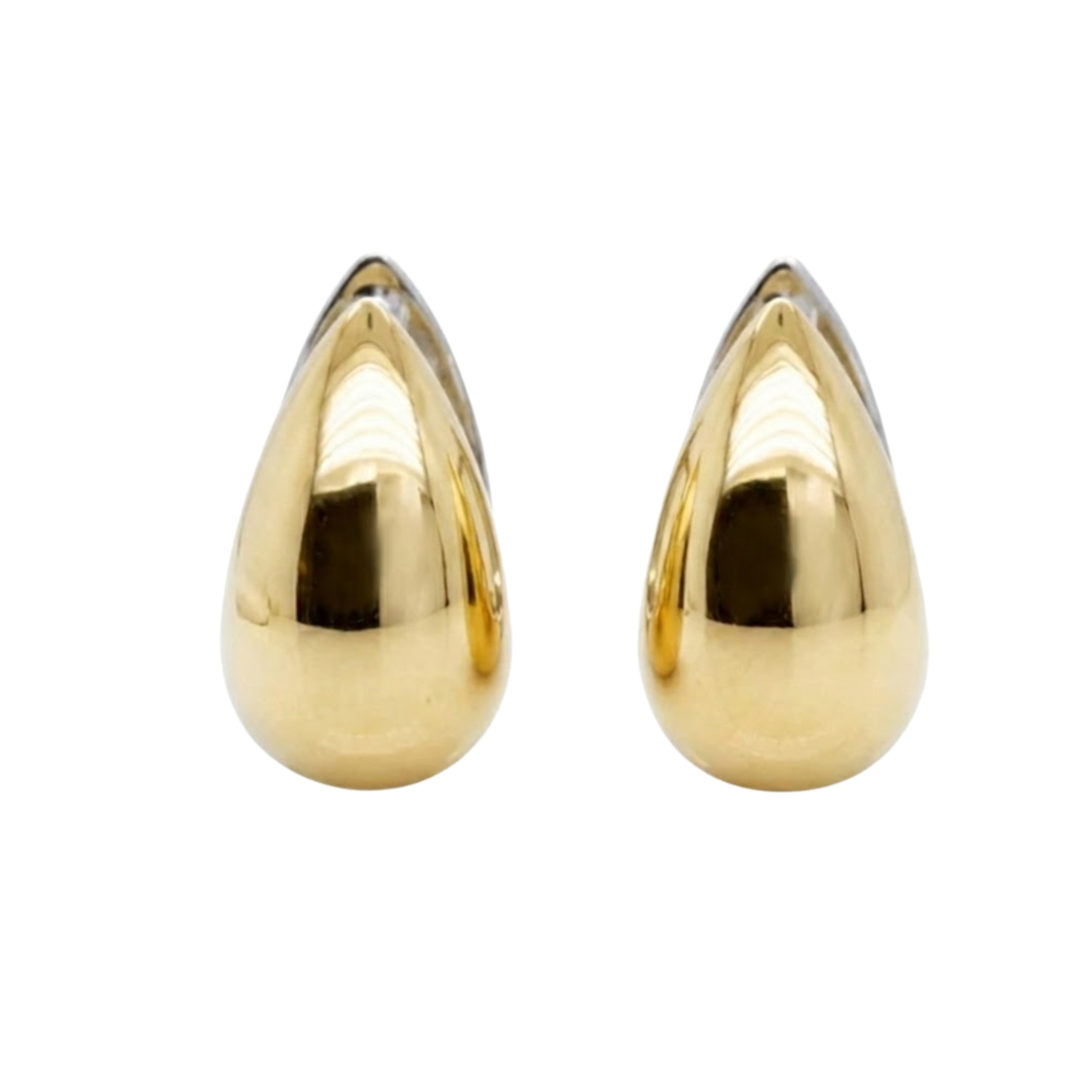 Double Color Chunky Hoops