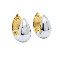 Double Color Chunky Hoops