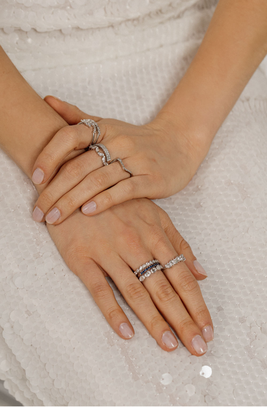 Marquise and Round Band – Diamonds