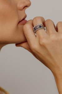 Marquise and Round Band – Diamonds