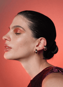 Double Color Chunky Hoops