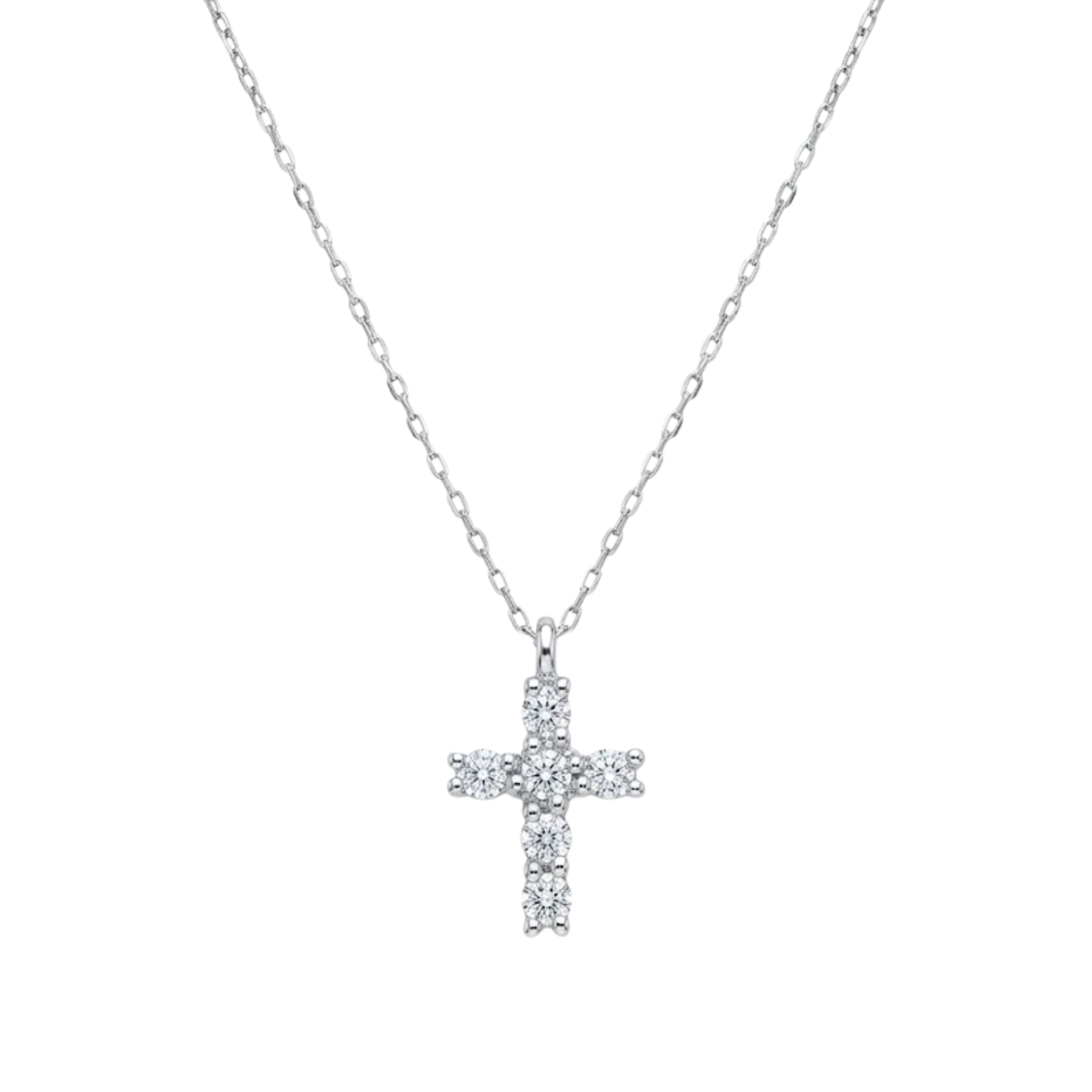 Diamond Cross Necklace