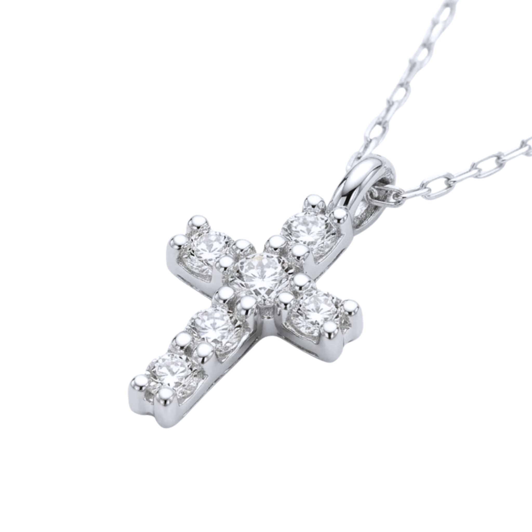 Diamond Cross Necklace