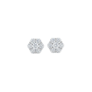 Flower Diamond Earrings