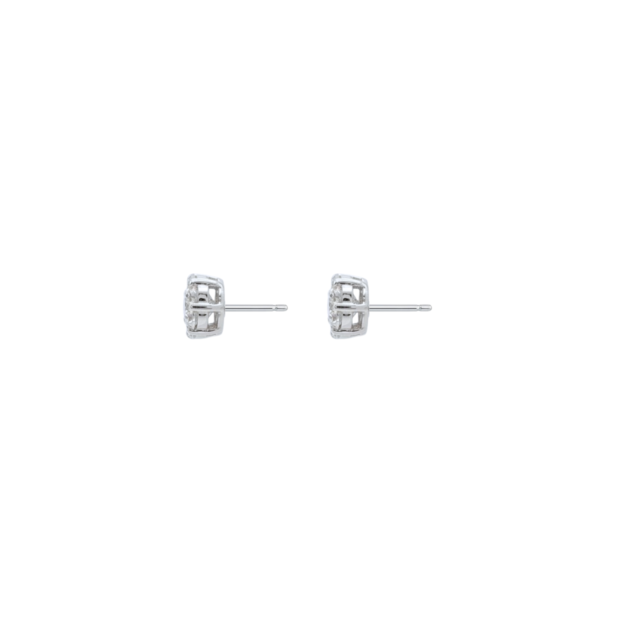 Flower Diamond Earrings