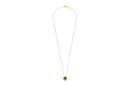 Floating Emerald Necklace