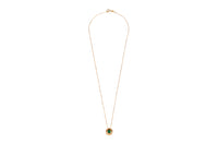 Floating Emerald Necklace