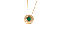 Floating Emerald Necklace