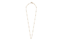 Rose Gold Mini Spheres Necklace