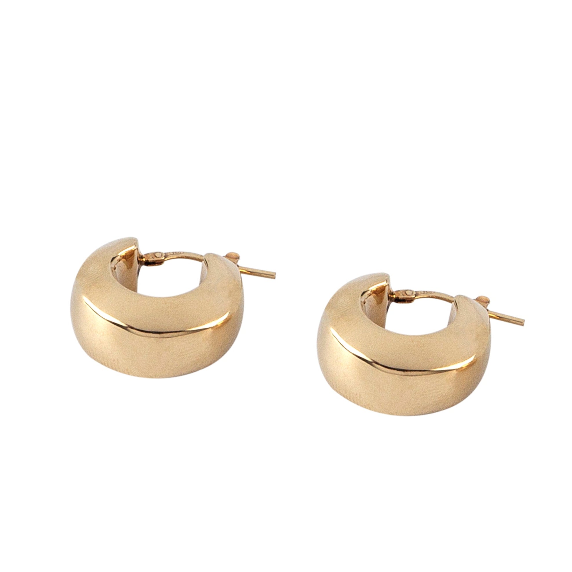 Chunky Gold Hoops