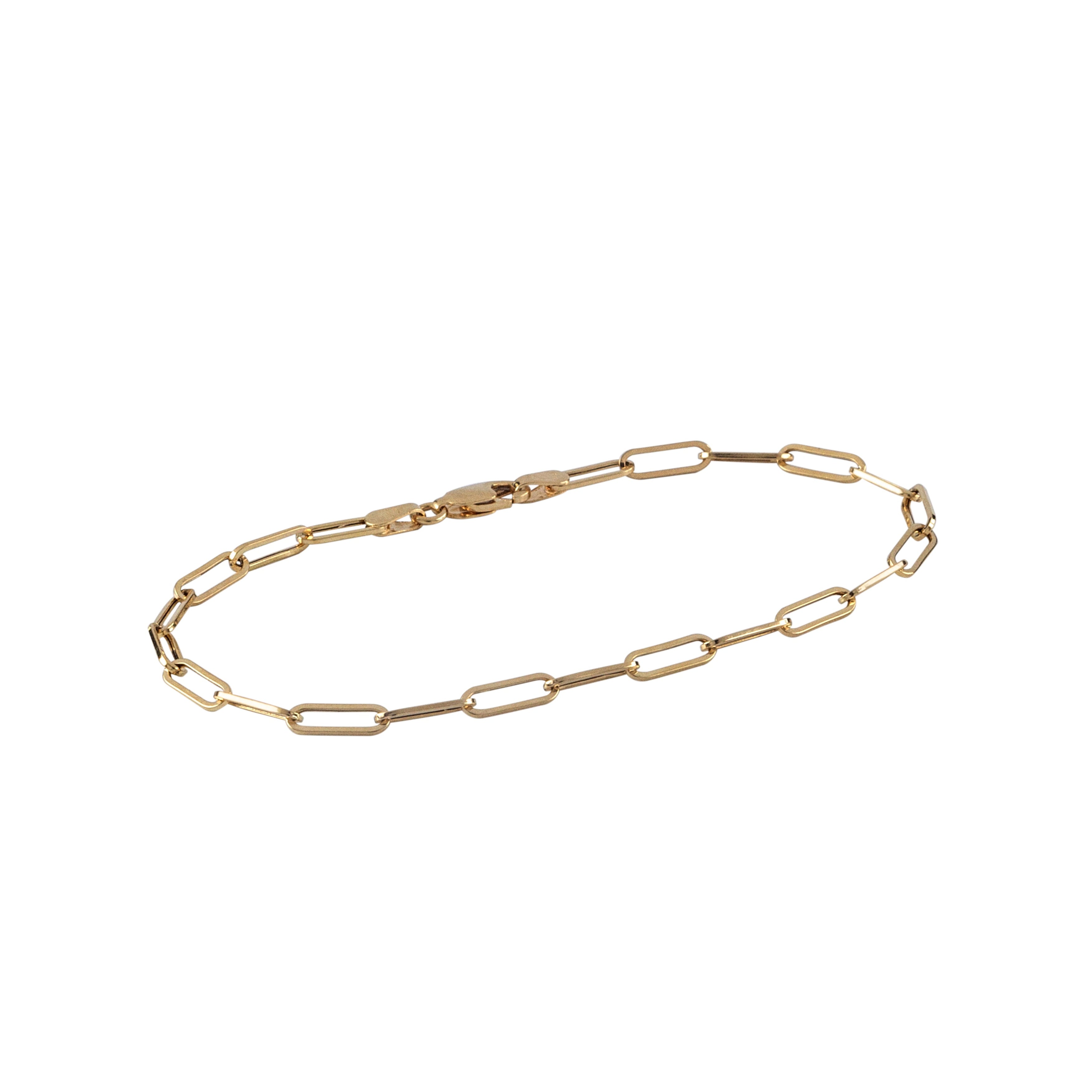 Gold Clip Bracelet