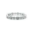 Eternity Illusion Marquise & Round Diamond Band