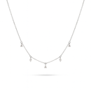 Pear & Marquise Diamond Necklace