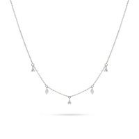 Pear & Marquise Diamond Necklace