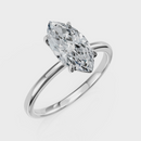 Marquise Cut Solitaire Ring – Diamond