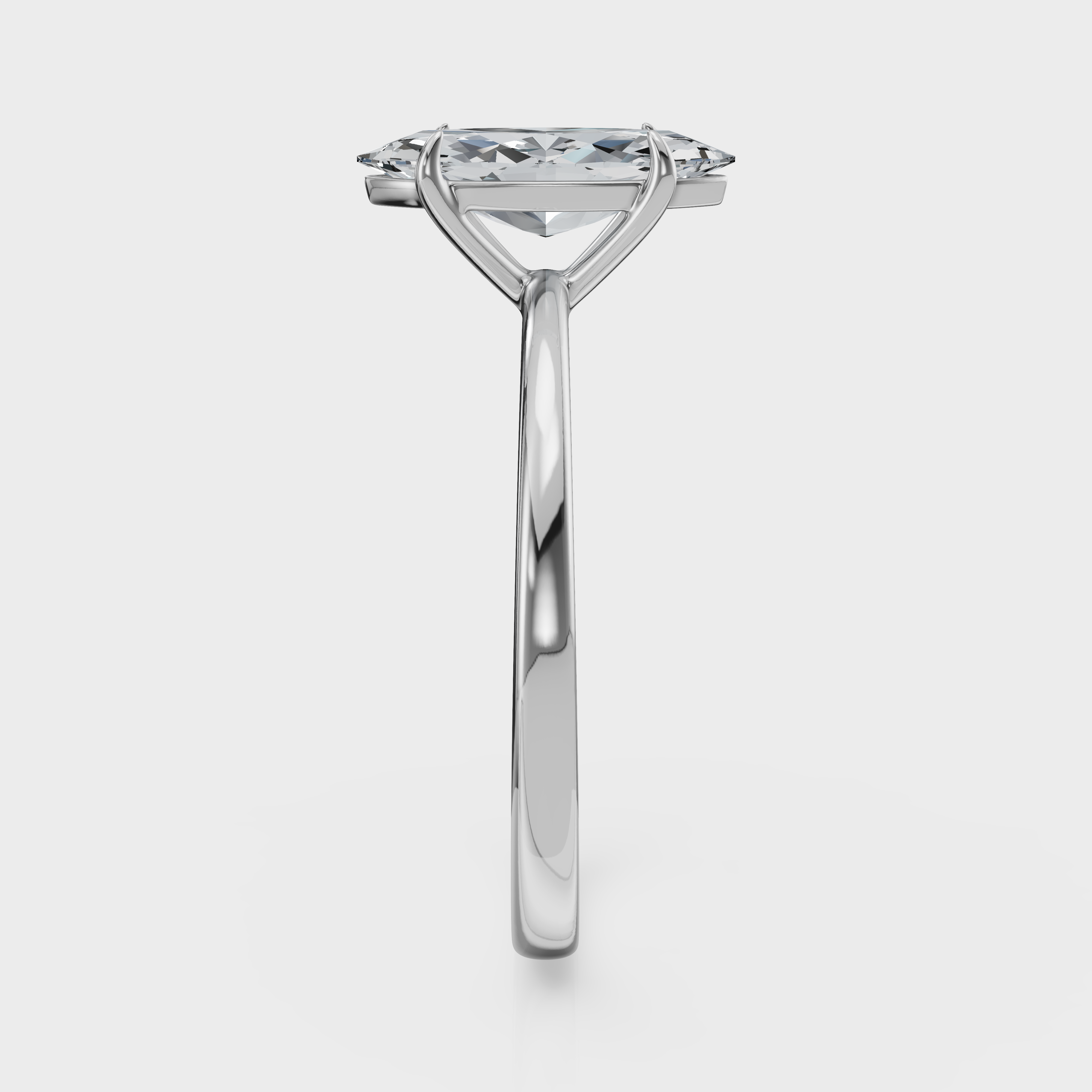 Marquise Cut Solitaire Ring – Diamond