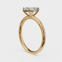 Marquise Cut Solitaire Ring – Diamond