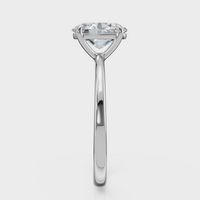 Oval Cut Solitaire Ring– Diamond