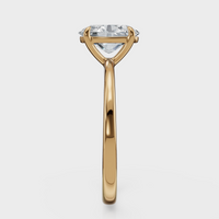 Oval Cut Solitaire Ring– Diamond