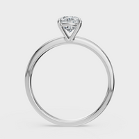 Pear Cut Solitaire Ring – Diamond