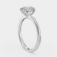 Pear Cut Solitaire Ring – Diamond