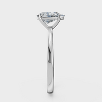 Pear Cut Solitaire Ring – Diamond