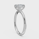 Princess Cut Solitaire Ring– Diamond