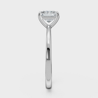 Princess Cut Solitaire Ring– Diamond