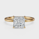 Princess Cut Solitaire Ring– Diamond