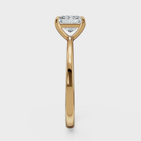 Princess Cut Solitaire Ring– Diamond